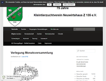 Tablet Screenshot of klzv-neuwirtshaus.de